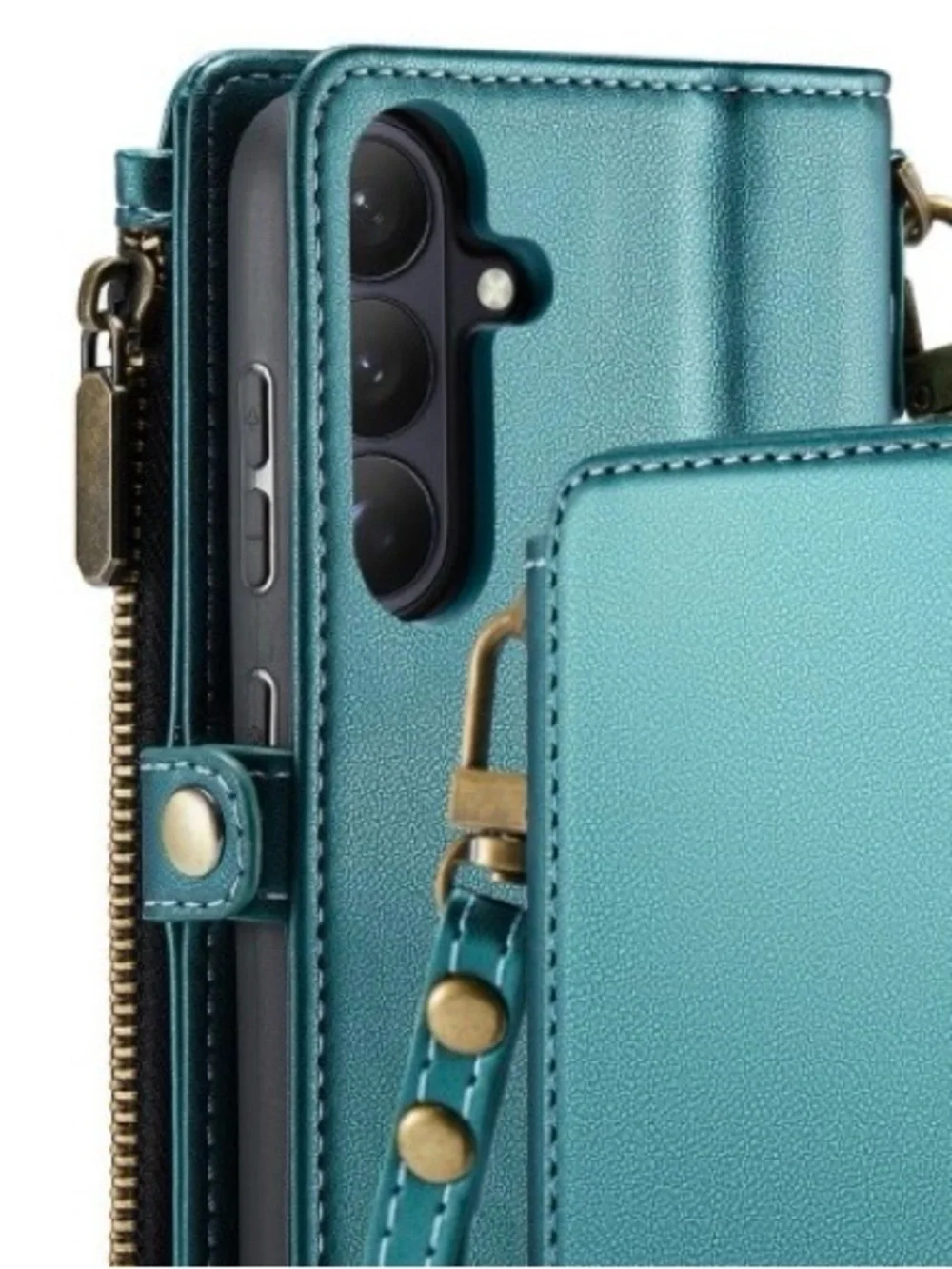 Samsung Galaxy S26 Wallet Case Pu Leather - TEAL